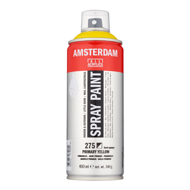 Amsterdam Akrylspray 275 Primary yellow - 400 ml