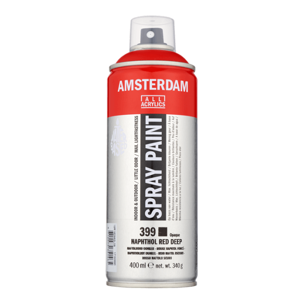 Amsterdam Akrylspray 399 Naphtol red Deep - 400 ml