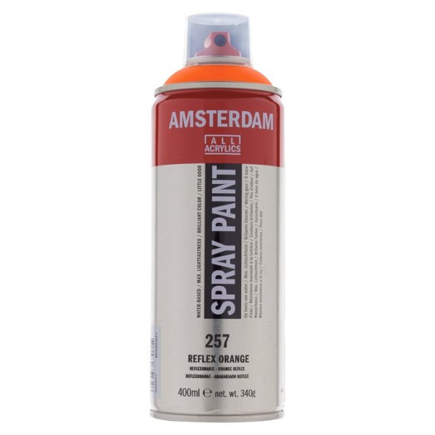 Amsterdam Akrylspray 257 Reflex orange - 400 ml