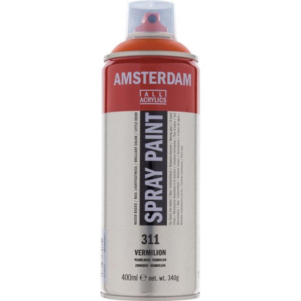 Amsterdam Akrylspray 311 Vermillon - 400 ml