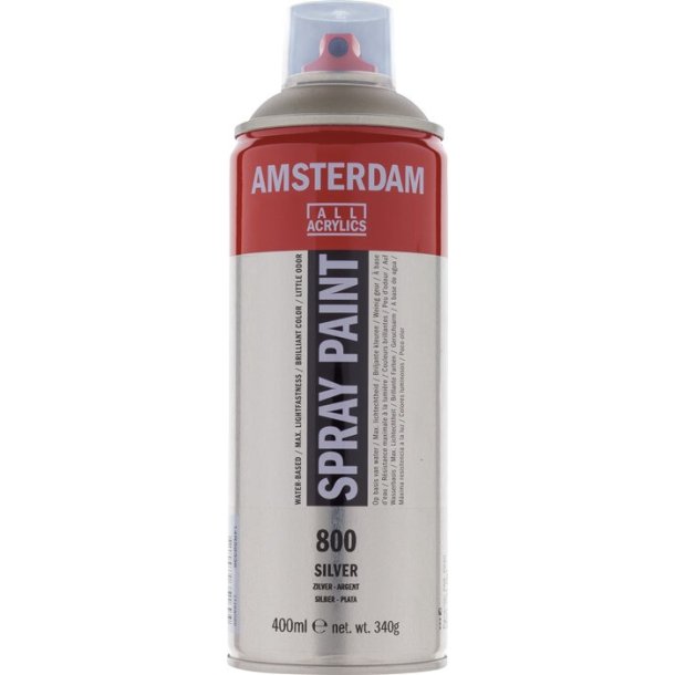 Amsterdam Akrylspray 800 Silver - 400 ml