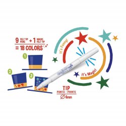 Carioca trylletuscher - classic (10 tuscher)