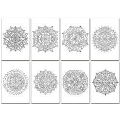 Chameleon Mini Mandalas Color Cards