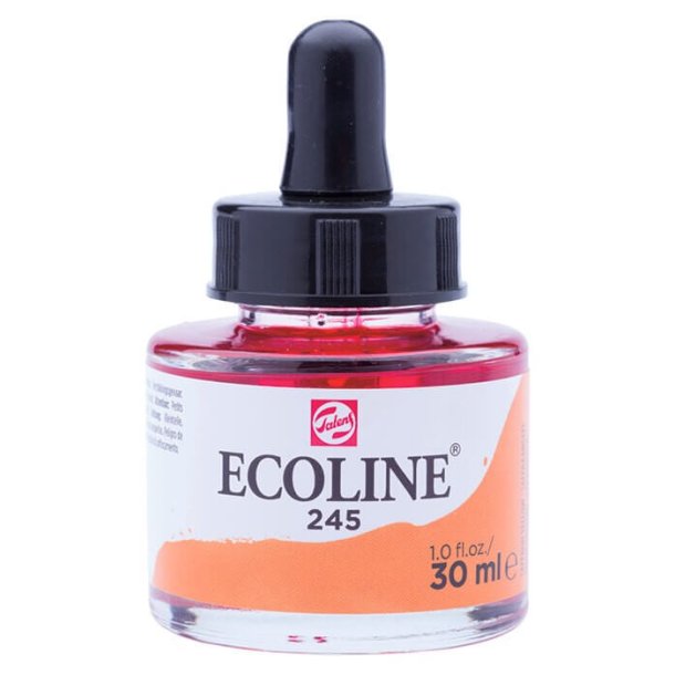 Talens Ecoline akvarellf&auml;rg 245 Saffron Yellow- 30 ml 