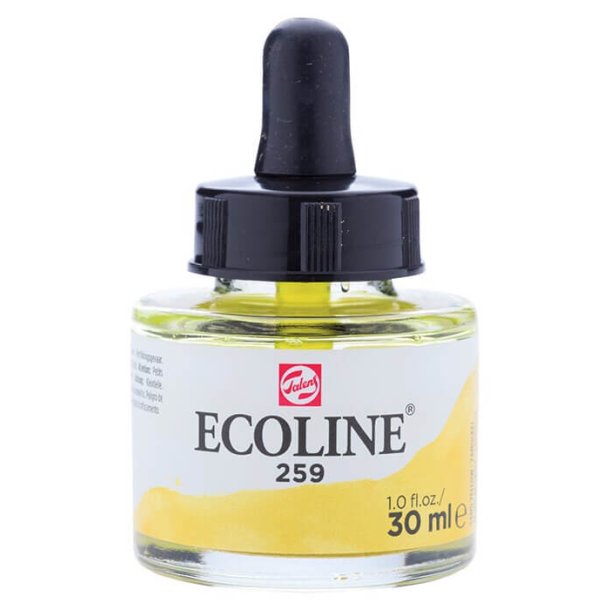 Talens Ecoline akvarellf&auml;rg 259 Sand Yellow - 30 ml 