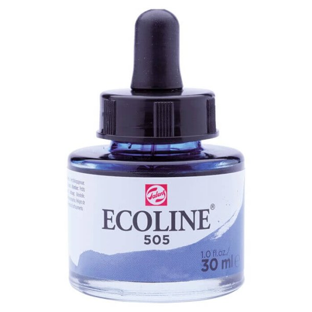 Talens Ecoline akvarelmaling 505 Ultramarine Light - 30 ml