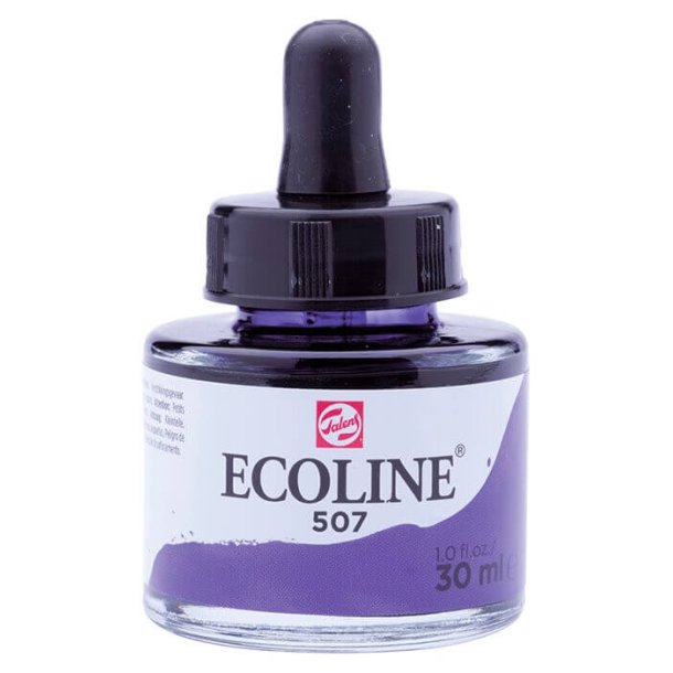 Talens Ecoline akvarellf&auml;rg 507 Ultramarine Violet - 30 ml 