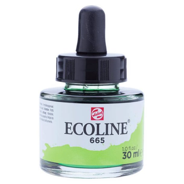 Talens Ecoline akvarelmaling 665 Spring Green - 30 ml