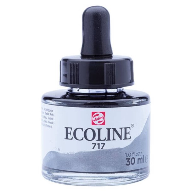 Talens Ecoline akvarelmaling 717 Cold Grey - 30 ml