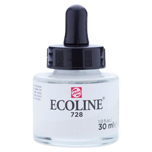 Talens Ecoline akvarellf&auml;rg 728 Warm Grey Light - 30 ml 