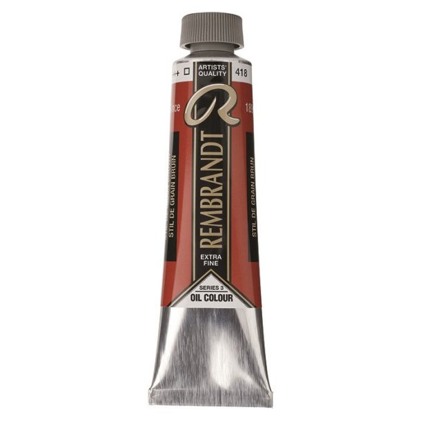 Rembrandt Oliemaling 418 Stil de Grain Brown - 40 ml