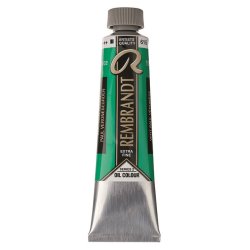 Rembrandt Oliemaling 615 Emerald Green - 40 ml