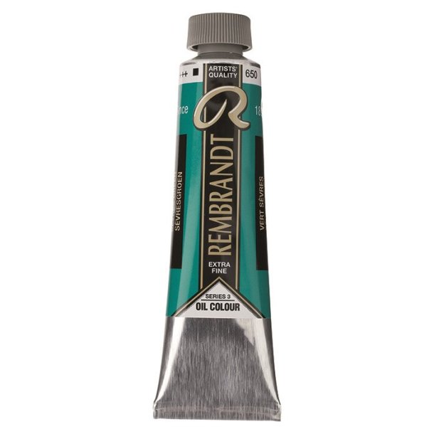 Rembrandt Oliemaling 650 S&egrave;vres Green - 40 ml