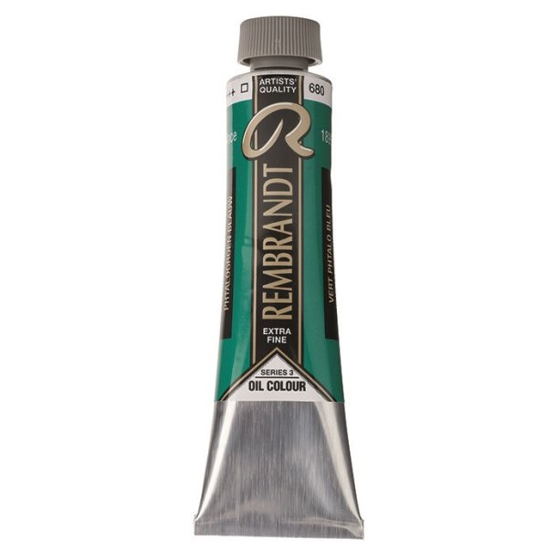 Rembrandt Oljaf&auml;rg 680 Phthalo Green Blue - 40 ml