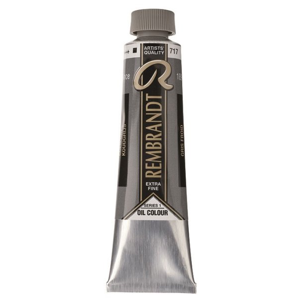 Rembrandt Oliemaling 717 Cold Grey - 40 ml