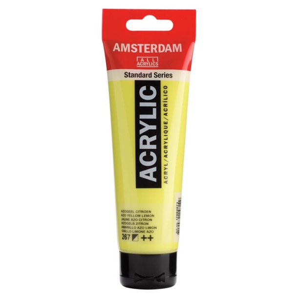 Amsterdam Standard akrylmaling 267 Azo yellow lemon - 120 ml