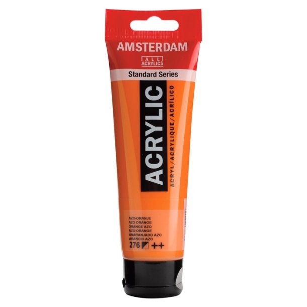Amsterdam Standard akrylmaling 276 Azo Orange - 120 ml