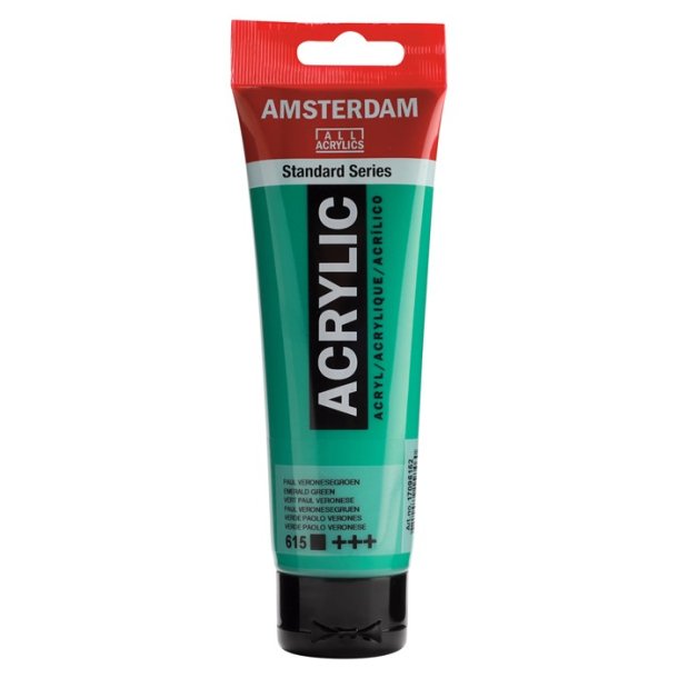 Amsterdam Standard akrylmaling 615 Emerald green - 120 ml