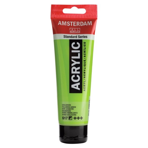 Amsterdam Standard akrylmaling 617 Yellow green - 120 ml