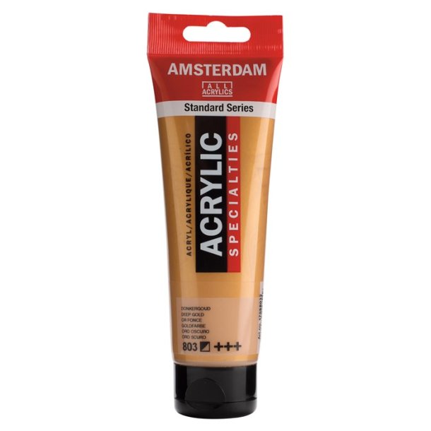 Amsterdam Standard akrylmaling 803 Deep gold - 120 ml