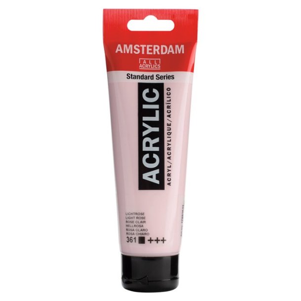 Amsterdam Standard akrylmaling 361 Light rose - 120 ml