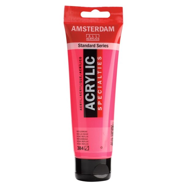 Amsterdam Standard akrylfrg 384 Reflex rose - 120 ml