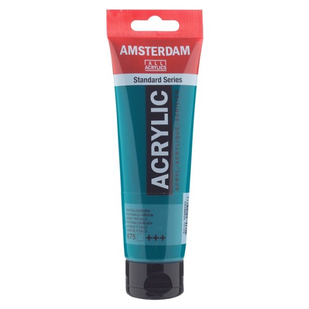 Amsterdam Standard akrylmaling 675 Phthalo green - 120 ml