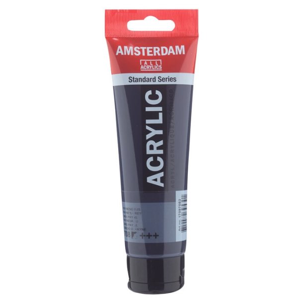Amsterdam Standard akrylmaling 708 Paynes grey - 120 ml