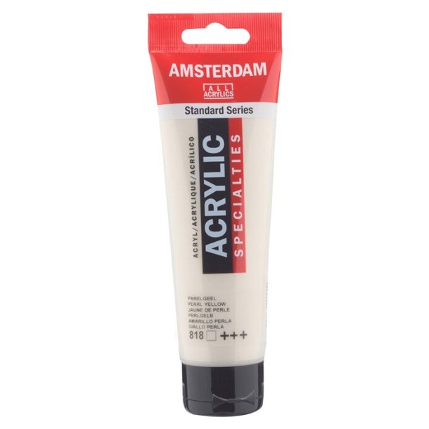 Amsterdam Standard akrylmaling 818 Pearl yellow - 120 ml