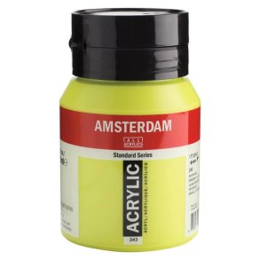 Amsterdam Standard akrylfrg 243 Greenish yellow - 500 ml