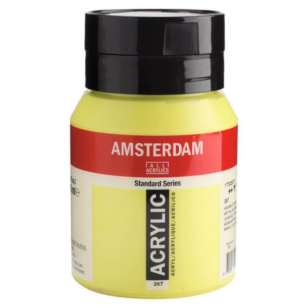 Amsterdam Standard akrylmaling 267 Azo yellow lemon - 500 ml