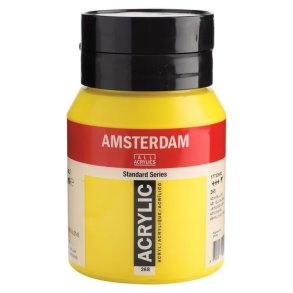 Amsterdam Standard akrylfrg 268 Azo yellow Light - 500 ml