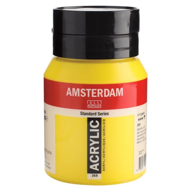 Amsterdam Standard akrylmaling 268 Azo yellow Light - 500 ml