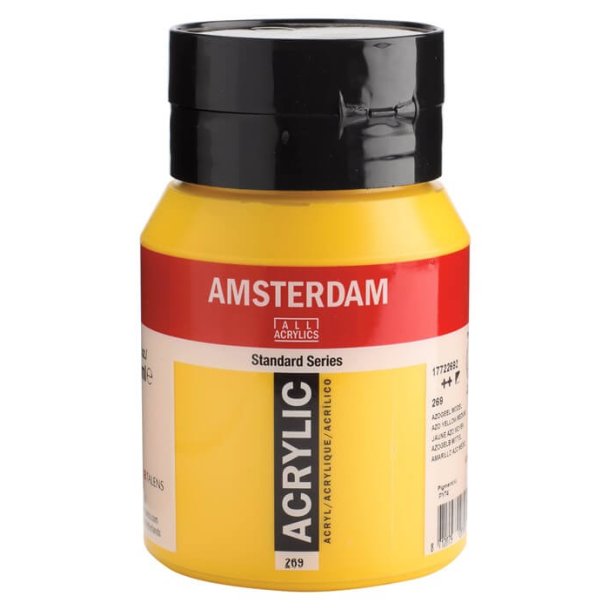 Amsterdam Standard akrylmaling 269 Azo yellow Medium - 500 ml