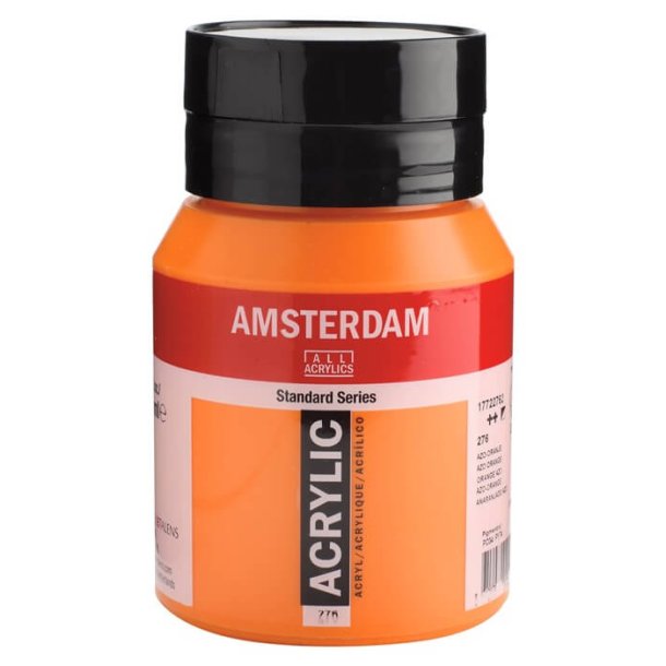 Amsterdam Standard akrylmaling 276 Azo Orange - 500 ml