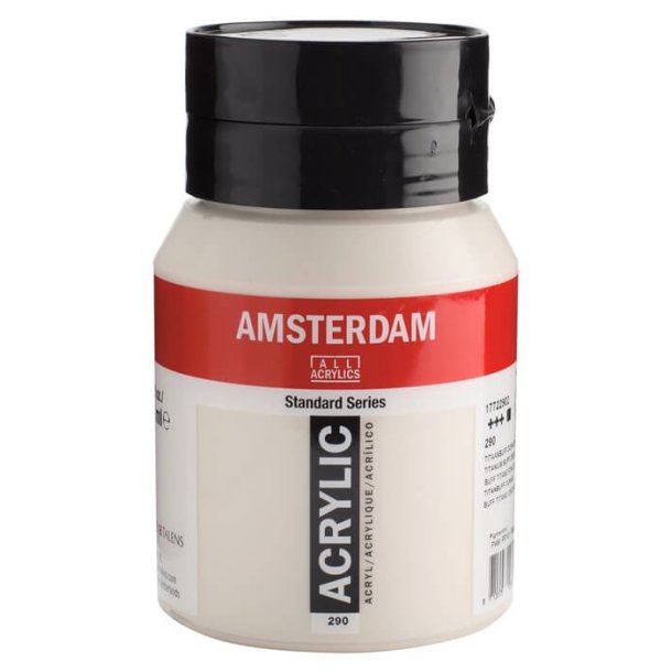Amsterdam Standard akrylmaling 290 Titanium buff Deep- 500 ml