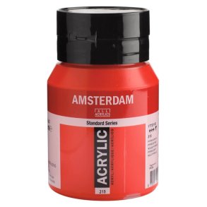 Amsterdam Standard akrylfrg 315 Pyrrole red - 500 ml
