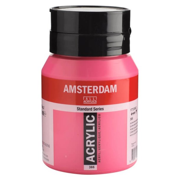 Amsterdam Standard akrylmaling 366 Quinacridone rose - 500 ml