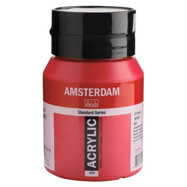 Amsterdam Standard akrylmaling 369 Primary magenta - 500 ml