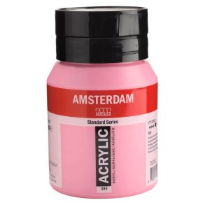 Amsterdam Standard akrylfrg 385 Quinacidone rose Light - 500 ml