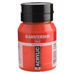 Amsterdam Standard akrylmaling 396 Naphtol red Medium - 500 ml