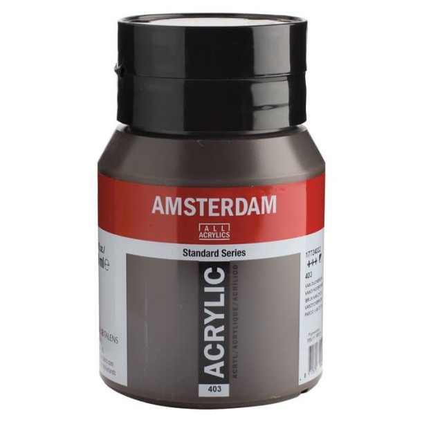 Amsterdam Standard akrylmaling 403 Vandyke brown - 500 ml