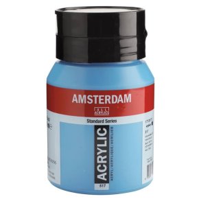 Amsterdam Standard akrylfrg 517 King's blue - 500 ml