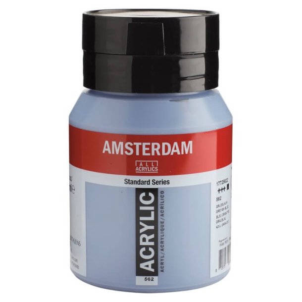 Stevenson Professor Dare Amsterdam standard 562 Grey blue i 500 ml | Høj kvalitets akrylmaling