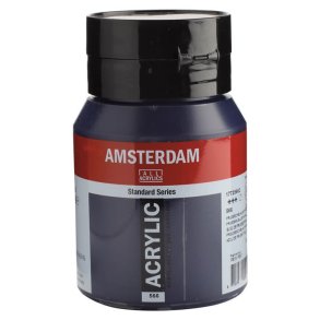 Amsterdam Standard akrylfrg 566 Prussian blue (phthalo) - 500 ml