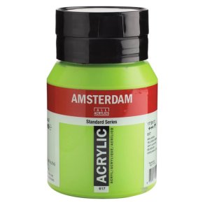 Amsterdam Standard akrylfrg 617 Yellow green - 500 ml