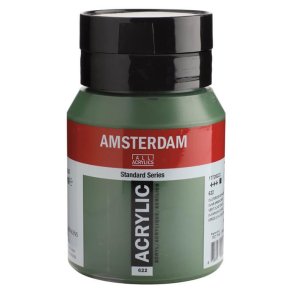 Amsterdam Standard akrylfrg 622 Olive green Deep - 500 ml