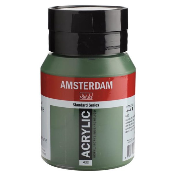 Amsterdam Standard akrylmaling 622 Olive green Deep - 500 ml