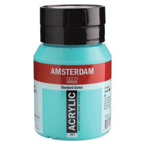 Amsterdam Standard akrylfrg 661 Turquoise green - 500 ml