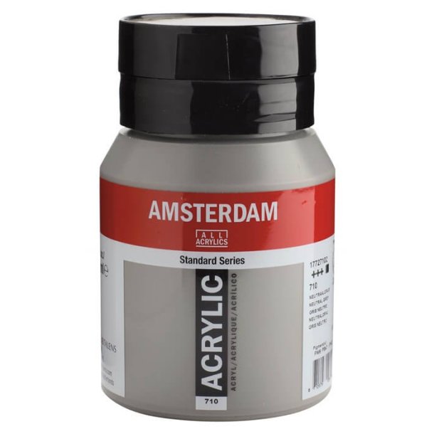 Amsterdam Standard akrylmaling 710 Neutral grey - 500 ml